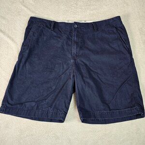Old Navy Chino Shorts Mens Size 40x10 Blue Lived In Straight Preppy Minimalist